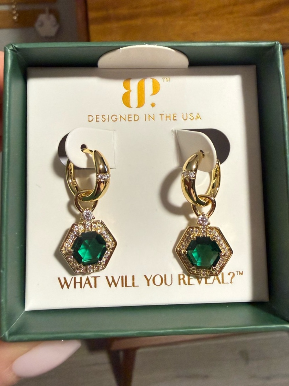 Bomb Party | May 2026 | ER67982 The Calista Earrings | Gold Plating